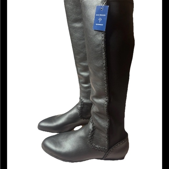 NEW Jack Rogers Waterproof Tall Riding Boots – Size 5 – NEW w/ Tags - Picture 2 of 3